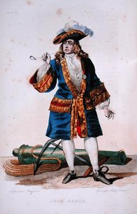 Retrato de Jean Bart c.1830 de Jean Baptiste (after) Mauzaisse