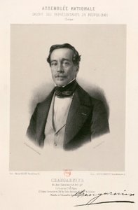 Asamblea Nacional, tribuna de los representantes del pueblo - Nicolas Changarnier de Jean Baptiste Adolphe Lafosse