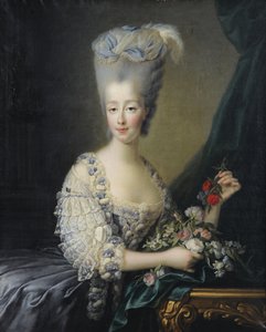 Princesa María Teresa de Saboya 1756-1805, Condesa de Artois de Jean Baptiste André Gautier Dagoty