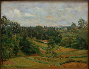 Paisaje en Pontoise de Jean Baptiste Armand Guillaumin