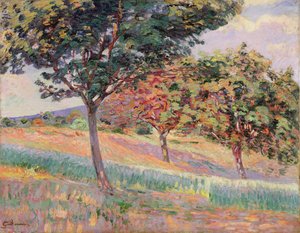 Huerto en St. Cheron, 1893 de Jean Baptiste Armand Guillaumin