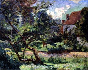 Huerto al borde del bosque, Miregaudon de Jean Baptiste Armand Guillaumin