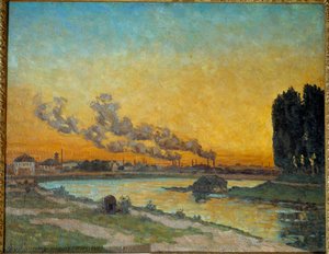 Puesta de sol en Ivry