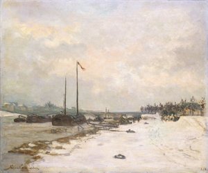 El muelle del Sena en los alrededores de París, 1873