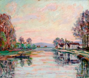 El Sena en Samois, c.1900 de Jean Baptiste Armand Guillaumin