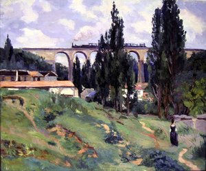 El viaducto en Val-Fleury, Meudon