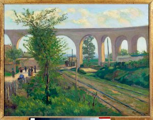 Acueducto de Arcueil, línea ferroviaria de Sceaux