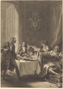 El glotón de Jean Baptiste Blaise Simonet after Jacques Louis François Touzé