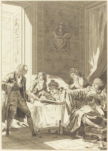 El glotón de Jean Baptiste Blaise Simonet after Jacques Louis François Touzé