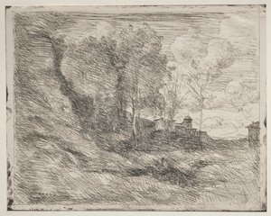 Un recuerdo de Ostia de Jean Baptiste Camille Corot