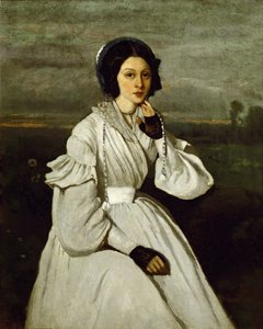 Claire Sennegon, 1837 de Jean Baptiste Camille Corot