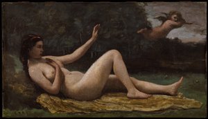 Evocación del Amor de Jean Baptiste Camille Corot