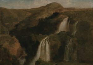 Cataratas de Tívoli de Jean Baptiste Camille Corot