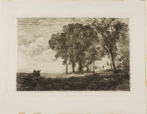 Paisaje Italiano de Jean Baptiste Camille Corot