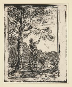 La joven y la muerte (La joven y la muerte) de Jean Baptiste Camille Corot
