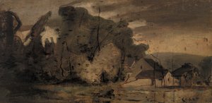Paisaje, 1796 de Jean Baptiste Camille Corot