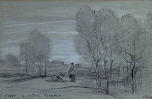 Paisaje de Jean Baptiste Camille Corot