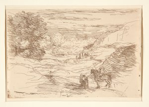 Les Paladins (Los caballeros errantes) de Jean Baptiste Camille Corot