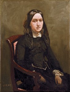 Mme Bison, 1852 de Jean Baptiste Camille Corot