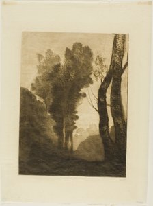 Afueras de Roma de Jean Baptiste Camille Corot