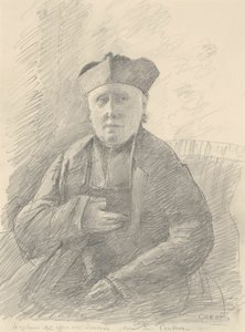 Retrato del abate Jouveau de Jean Baptiste Camille Corot