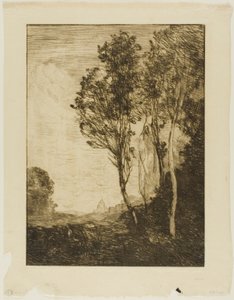 Recuerdo de Italia de Jean Baptiste Camille Corot