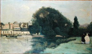 Richmond, cerca de Londres de Jean Baptiste Camille Corot