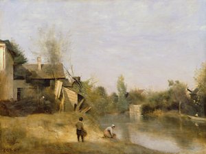 Ribera en Mery sur Seine, Aube, c.1870