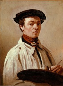 Autorretrato de Jean Baptiste Camille Corot