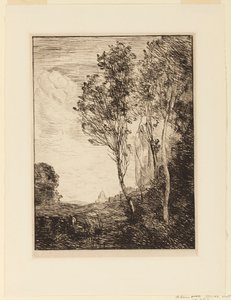 Recuerdo de Italia de Jean Baptiste Camille Corot