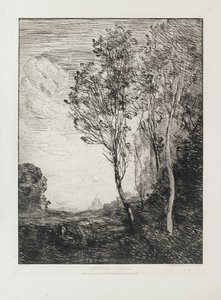 Recuerdo de Italia, 1863 de Jean Baptiste Camille Corot