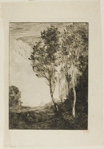 Recuerdo de Italia de Jean Baptiste Camille Corot