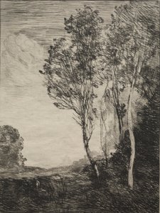 Recuerdo de Italia de Jean Baptiste Camille Corot