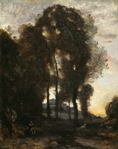 Recuerdo de Italia de Jean Baptiste Camille Corot