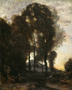 Recuerdo de Italia de Jean Baptiste Camille Corot