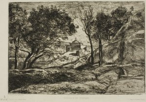 Recuerdo de Toscana de Jean Baptiste Camille Corot