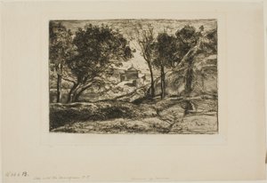 Recuerdo de Toscana de Jean Baptiste Camille Corot