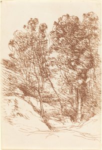 Recuerdo del Valle de Sole, 1871 de Jean Baptiste Camille Corot