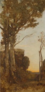 Los cuatro momentos del día (por la mañana) de Jean Baptiste Camille Corot