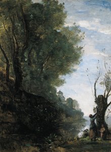 La Isla Feliz de Jean Baptiste Camille Corot