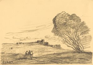 El Fuerte Aislado (Le Fort détaché) de Jean Baptiste Camille Corot