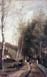 El Puente Pequeño de Jean Baptiste Camille Corot