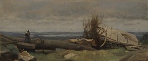 La Llanura de La Beauce de Jean Baptiste Camille Corot