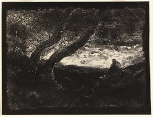 El Pensador de Jean Baptiste Camille Corot
