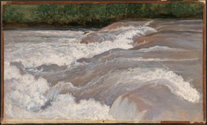 El Velino sobre la Cascada de Terni de Jean Baptiste Camille Corot