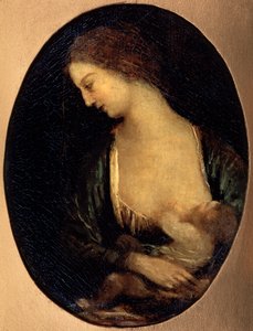 La Virgen de Verneuil, 1850-1860 de Jean Baptiste Camille Corot