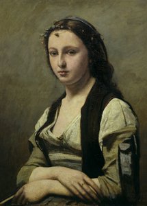 La mujer con la perla, c.1842