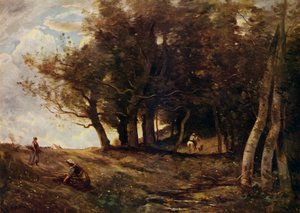 Los recolectores de leña, c1843