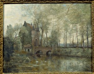 El castillo de Wagnouville de Jean Baptiste Camille Corot