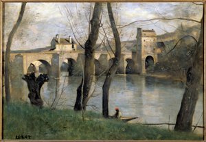 Vista del puente de Mantes